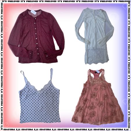 The Berry Wine Y2K Edit - Y2k tops, dresses (SS-2206)