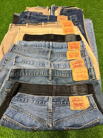 Men’s Denim Jeans Levi’s with 501: 10 Pc Z-2