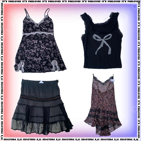 Soft Grunge Tumblr Bundle - tops, dresses, skirts (SS-2209)