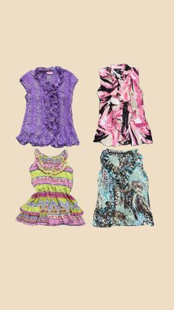 Y2k Beach Vibe Blouse