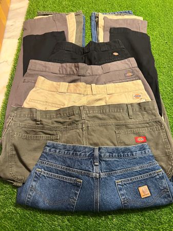 Men’s Jeans & Pants Carhartt / Dickies: 5pcs (Z-12)