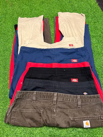 Men’s Jeans & Pants Carhartt/Dickies: 5pcs (Z-18)