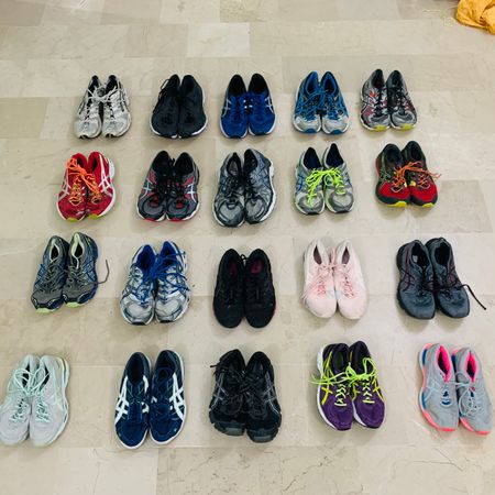 Asics Shoes Bundle of 20 pairs