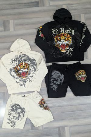 Conjuntos de Treino Masculinos Ed Hardy, 10 pcs / 5 conjuntos, (ED-022)