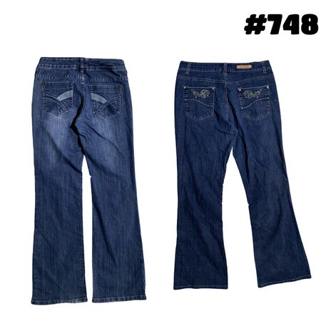 Embellishment jeans , bke Denim and project #748