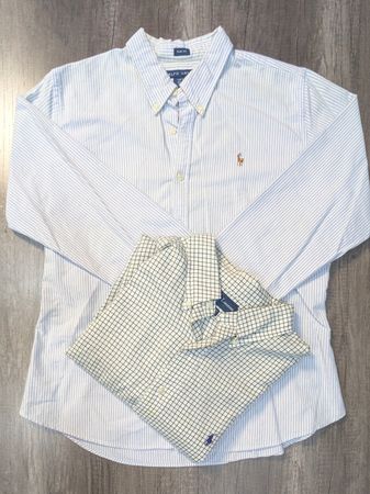 4919 - Camisas de Meio e Cheias Mangas Ralph Lauren