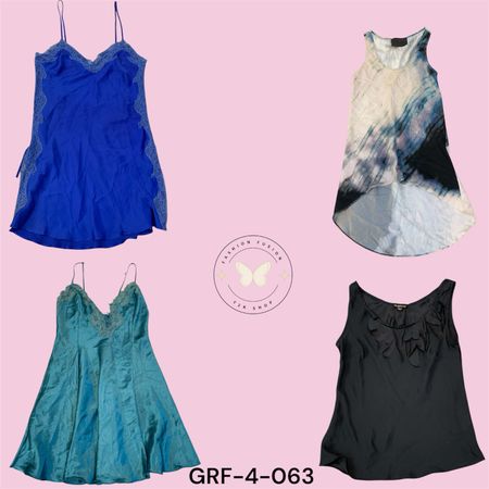 Floral Print Slip Dress – Lightweight & Flowy (GRF-4-063)