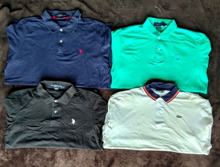 Lacoste.U.S.POLO.T shirt 10 pezzi
