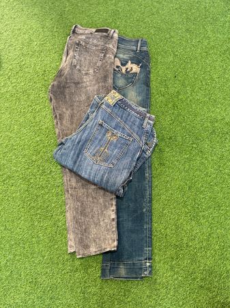 Y2K Embroidery pants