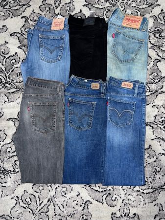Levis Women bootcut jeans pants 13 pcs