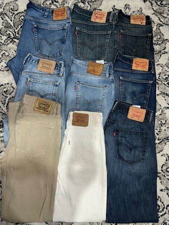 Levis jeans pants 20 pcs