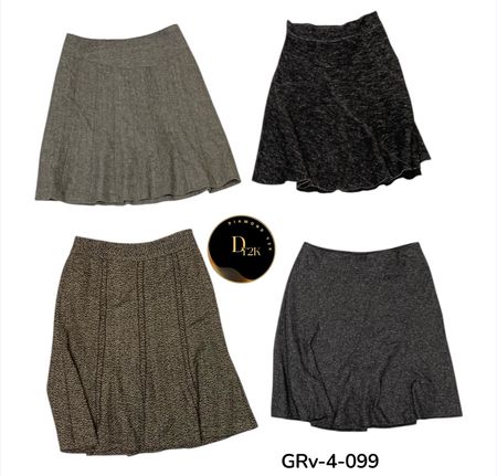 Y2K Vintage Wool Skirt – Chic, Cozy & High Quality (GRV-4-099)