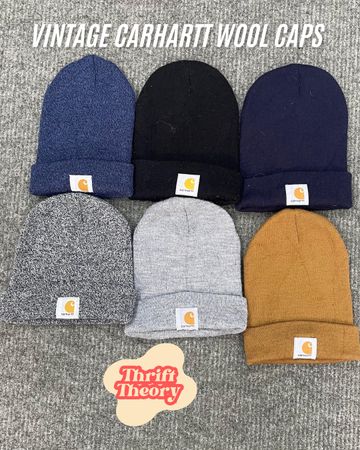 Vintage Carhartt Wool Caps - (08/04)
