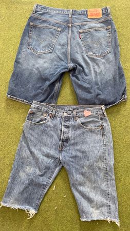 A.Y 231 Levis Men Denim Shorts