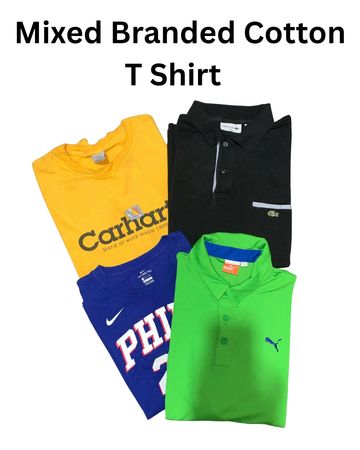 Mixed Branded Cotton T Shirt (Wcv 1129)