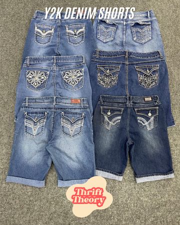 Y2K Denim Shorts - (08/04)