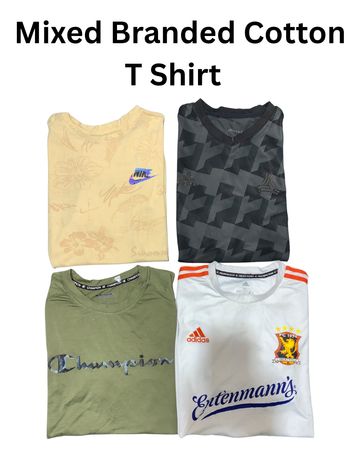 Mixed Branded Cotton T Shirt (1131)