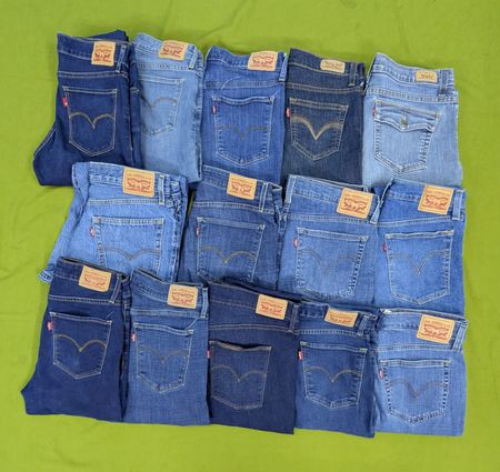 💥 RV2828 Frauen Levi's Jeans