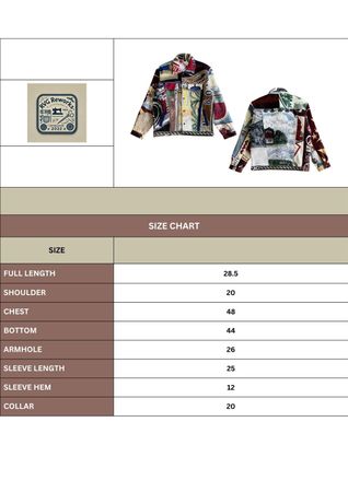 Upcycled Tapestry Patchwork Jacket