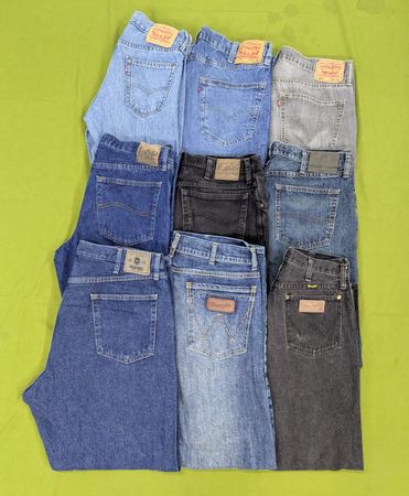💥 RV2834 Lee, Levi's, Wrangler Jeans