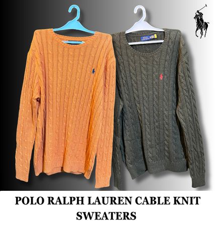 Ralph Lauren Cable Knit Sweaters