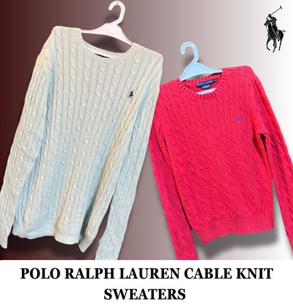 Premium Polo Ralph Lauren Cable Knit sweaters
