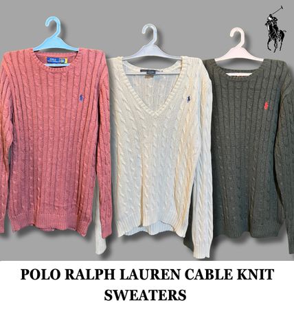 Polo Ralph Lauren Cable Knit Sweaters