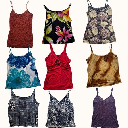 Y2K Cami Tops-Liquidation stock