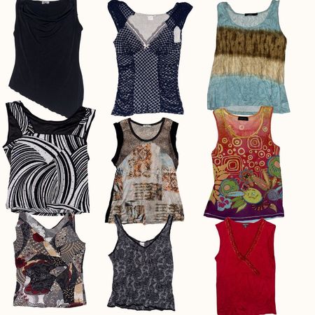 Y2K Tank Tops-Liquidation Stock