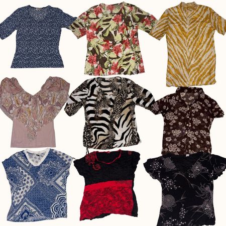 Y2K Half Sleeve Tops-Liquidation Stock