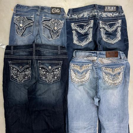 Y2k women flared jeans