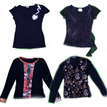 Y2K Era Cyber Girl Grunge Mix Tops TY-014