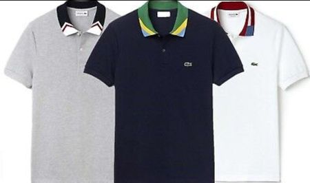 Camisas T-shirt de colarinho Autêntico Locoste