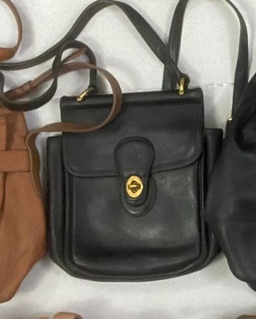 Coach leather bags