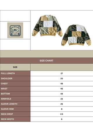 Upcycled Patchwork Nike Adidas Sweashirt