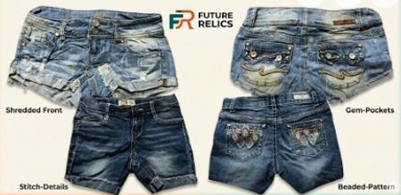 Y2K Best Denim Shorts - FR0001