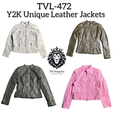 Y2K Unique Leather Jackets (TVL-472)