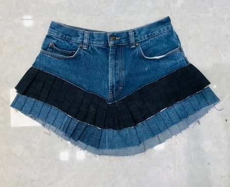 UPCYCLED Denim Skirts - EVR0329