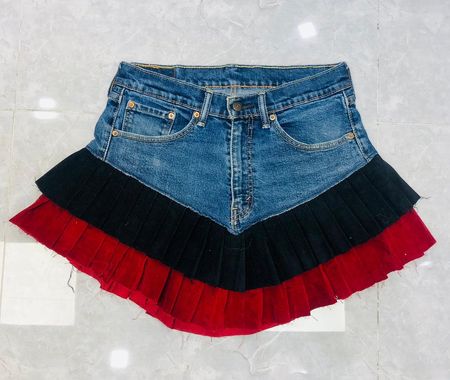 UPCYCLED Denim Skirts - EVR0332