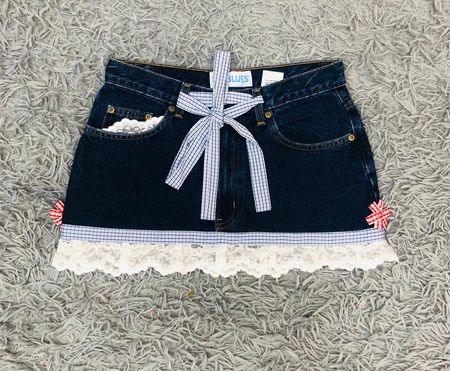UPCYCLED Denim Skirts - EVR0336