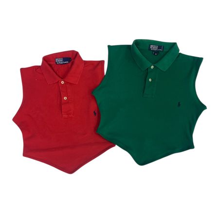 Upcycle Ralph Lauren Polo Top (DV -04)