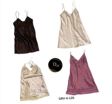 Elegant Y2K Sleep Dress – Lightweight & Breathable Fit (GRV-4-125)