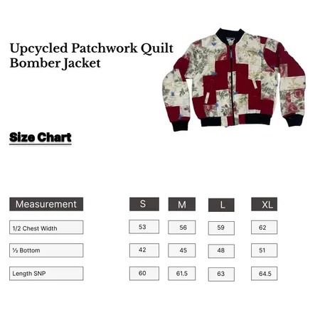 Upcycled Patchwork Quilt Bomber Jacket