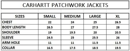 UPCYCLED Carhartt Patchwork Jackets - EVR0343