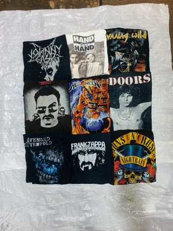 Music, band movie t shirts