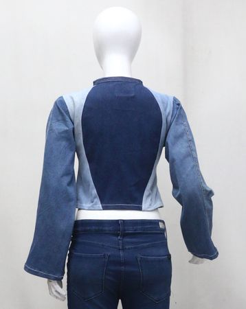 CR1475 Upcycled Crop Top