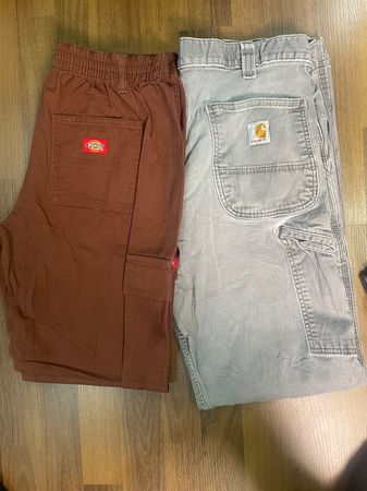 AV-1398 Carhartt , Dickies Oversize Workwear Pants