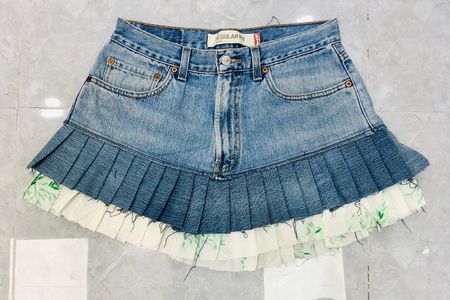 UPCYCLED Denim Skirts - EVR0334