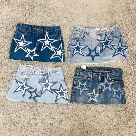 UPCYCLED Denim Skirts - EVR0335