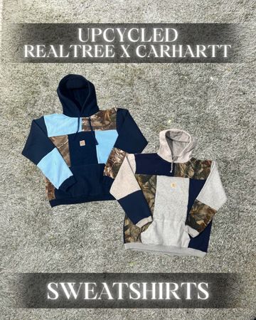 Realtree x Carhartt Upcycled Sweatshirt